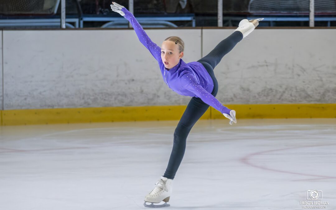 Test à la patinoire de Chambéry