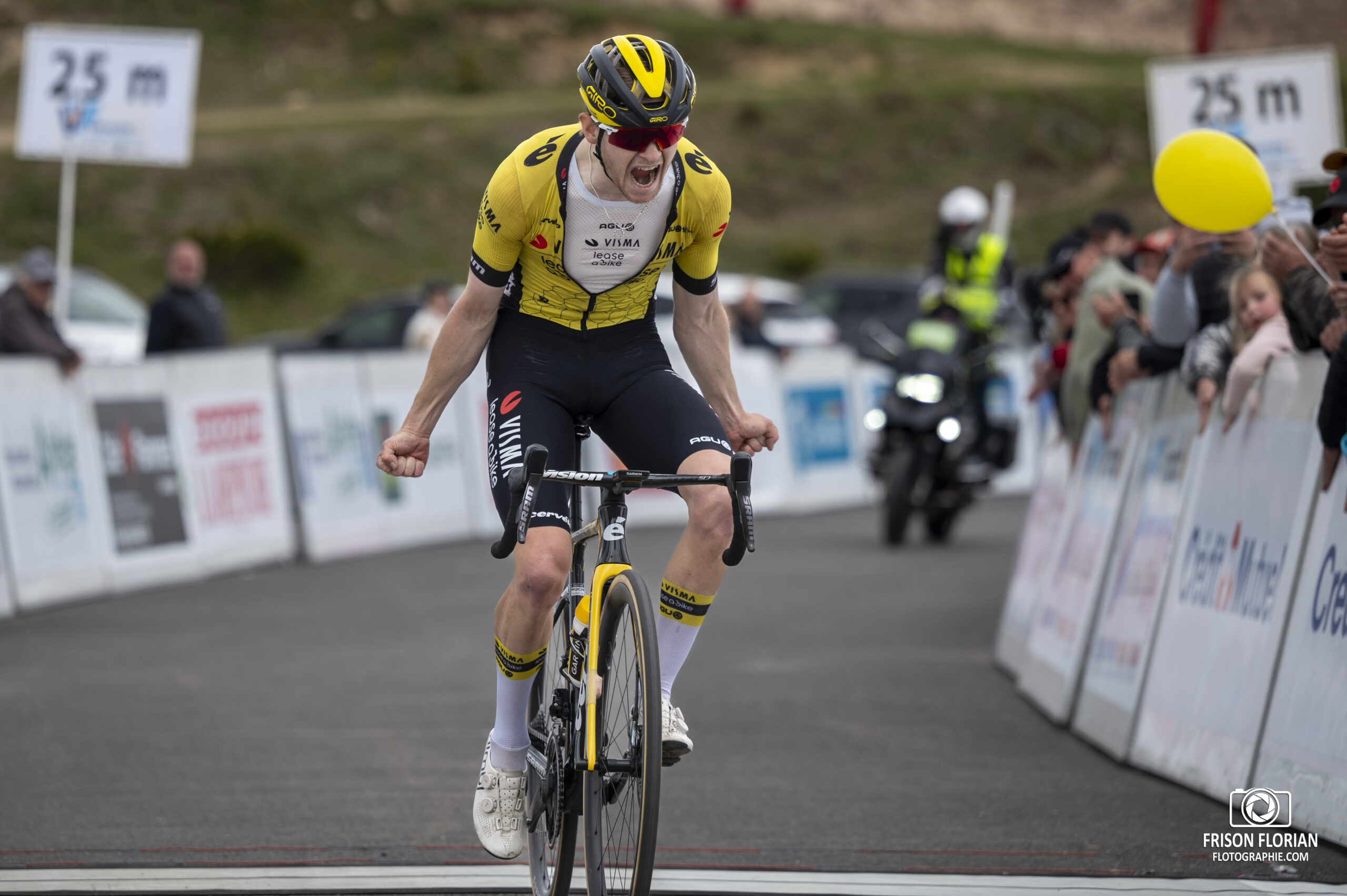 VAN BEKKUM Darren de l'équipe Team Visma | Lease a Bike Development lors de la Ronde de l'Isard 2024