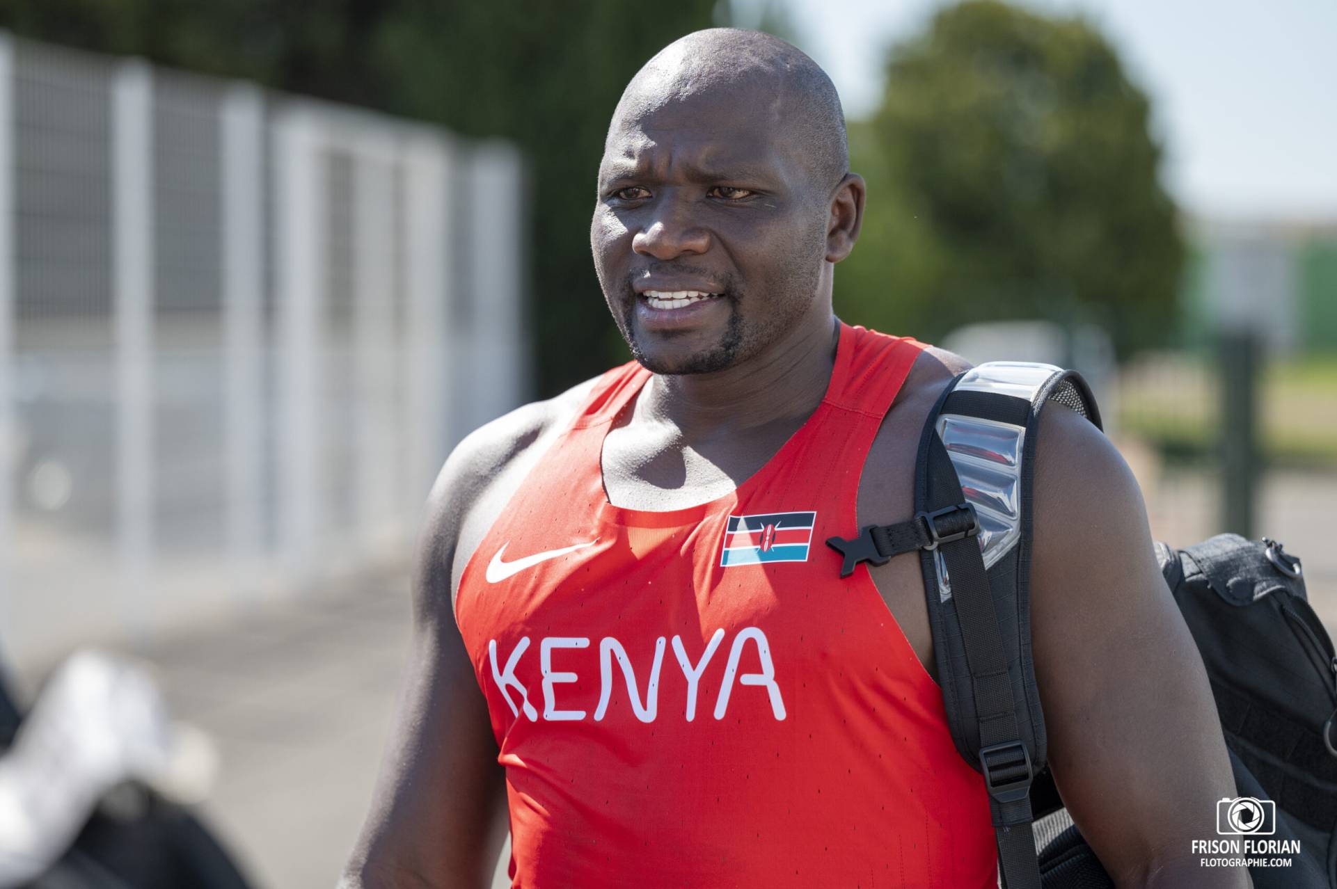 Julius Kiplagat YEGO du Kenya, en préparation à Miramas pour les Jeux Olympiques de Paris 2024