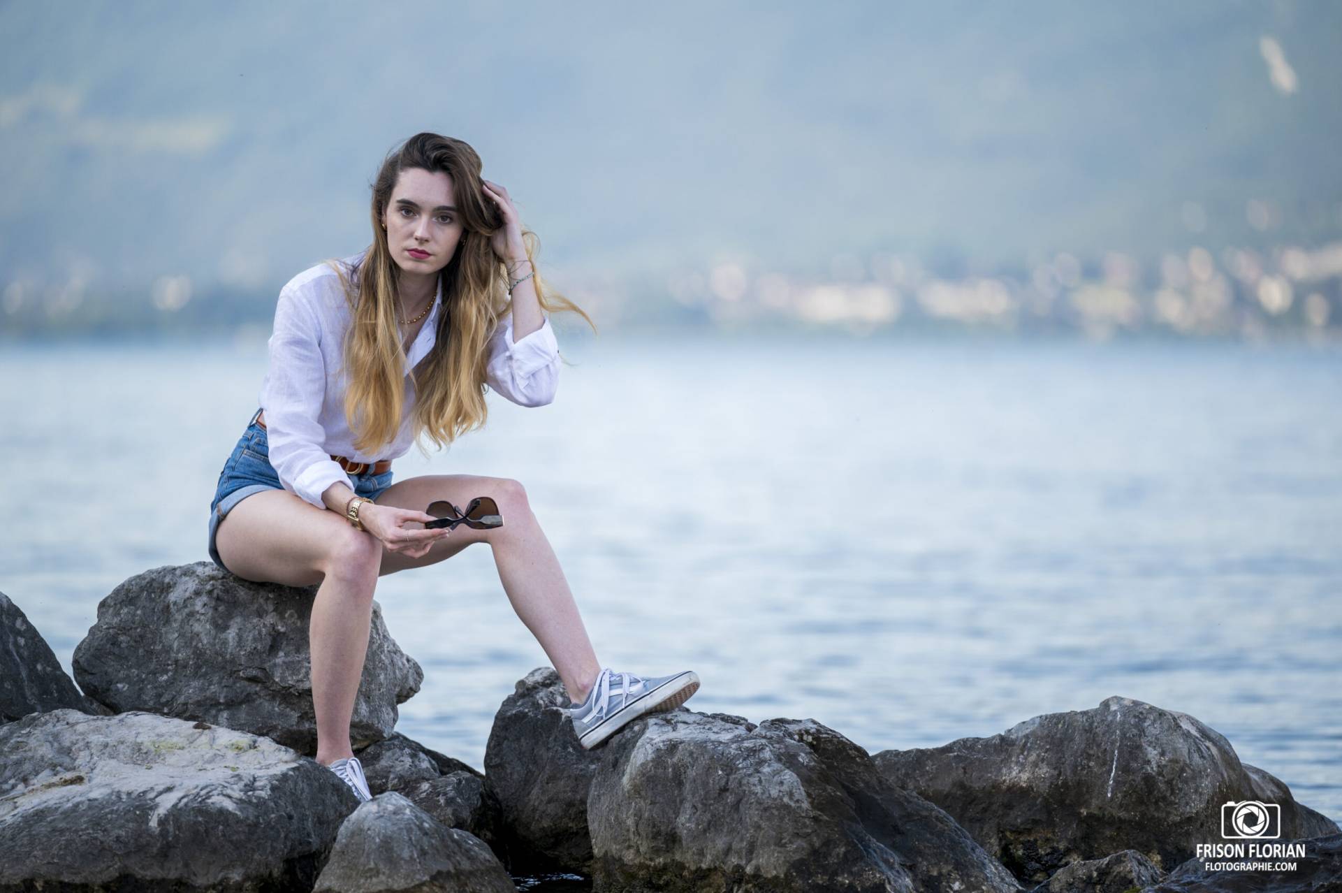 Séance photo portrait avec Victoria autour du Lac de Bourget près de Chambéry et Aix les Bains